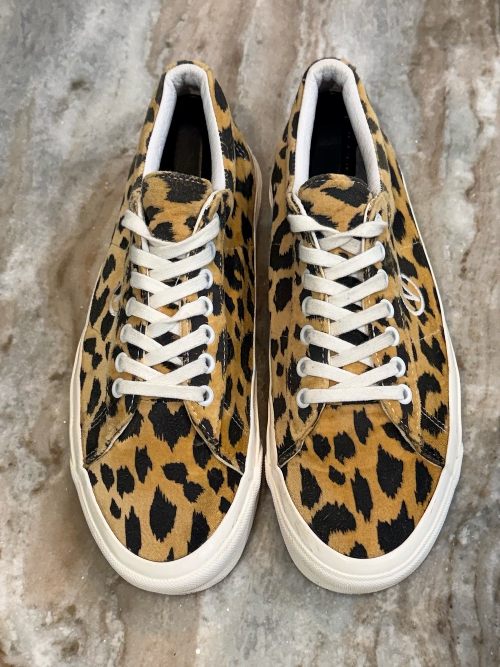VANS Sid DX Anaheim Factory- leopard print sneakers- Size women’s 10/mens 8.5 - Picture 7 of 11